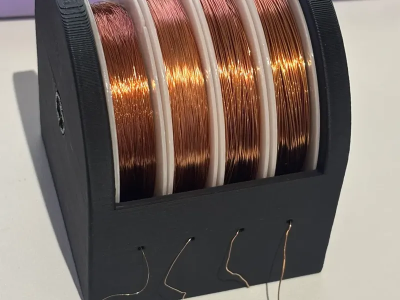Magnet Wire Spool Holder and Dispenser
