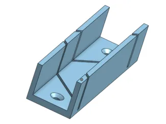 Mitre box (miter box) for 22mm fly screeb