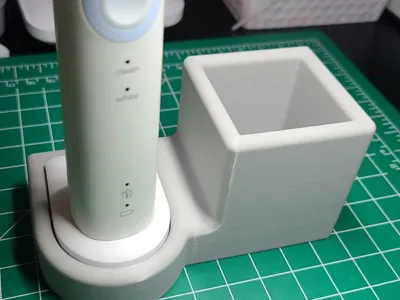 Sonicare & Toothpaste Organizer - Two Brushes