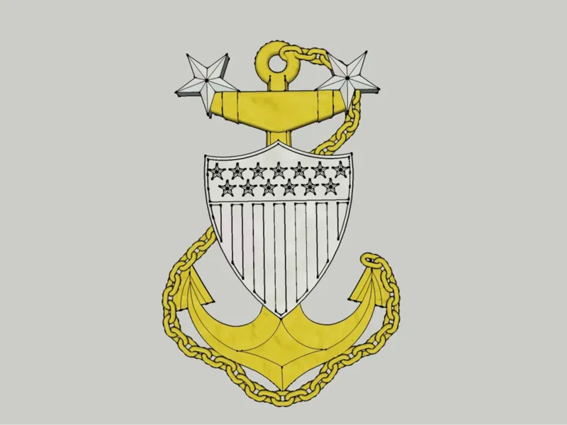 USCG Master Chief's Anchor