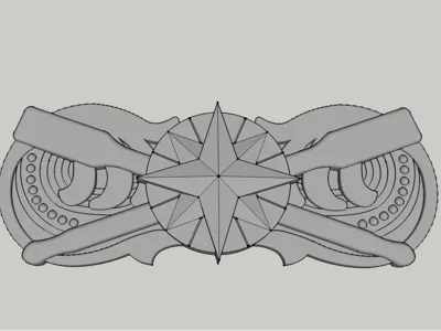 USCG Coxswain Pin