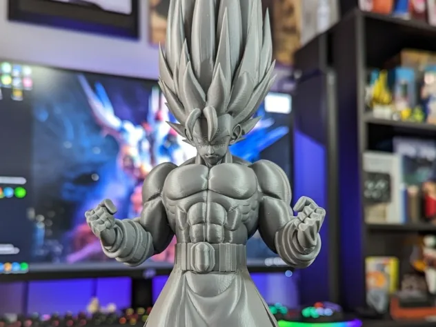 3Dプリント ベジットAF超サイヤ人10 ドラゴンボール3Dモデル - 無料3D