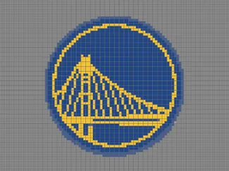 Golden State Warriors Pixel Puzzle