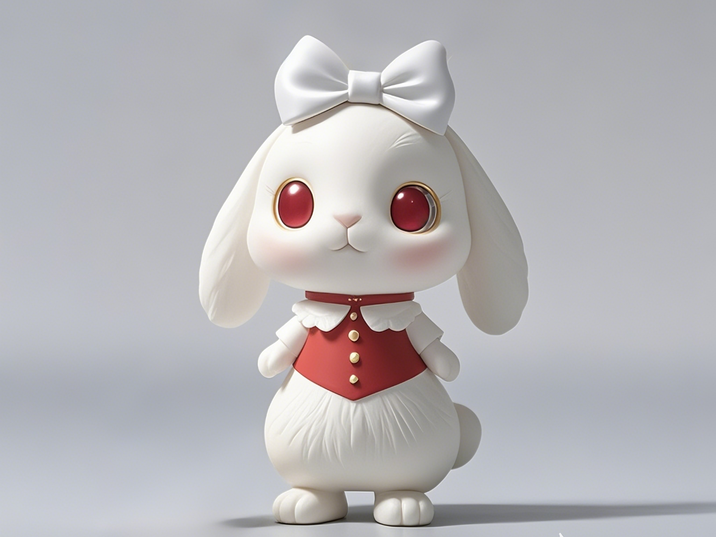 Red-eyed Rabbit by RainbowRun MakerWorld: Download Free 3D Models