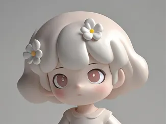 白色小女孩