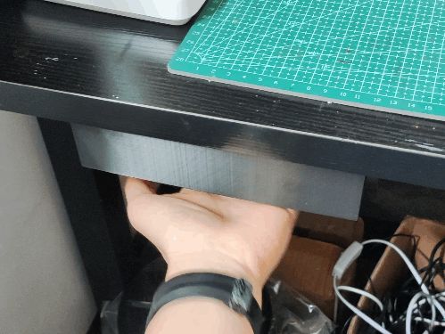 简易桌底抽屉