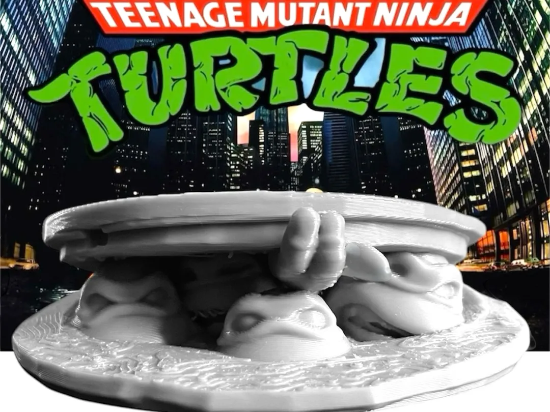 TMNT Sewer ManHole Cover