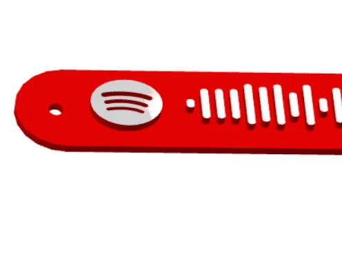 Llavero código música