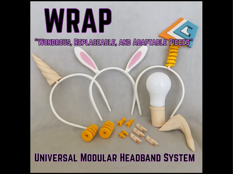 WRAP - Wondrous, Replaceable, and Adaptable Pieces