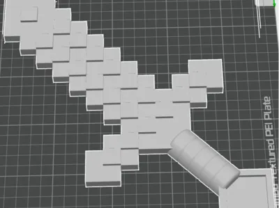 Minecraft Diamond Sword