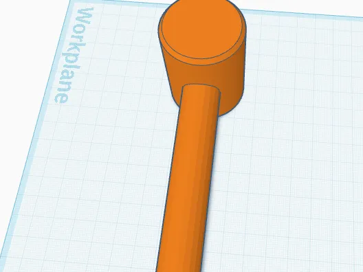 mallet / hammer keychin