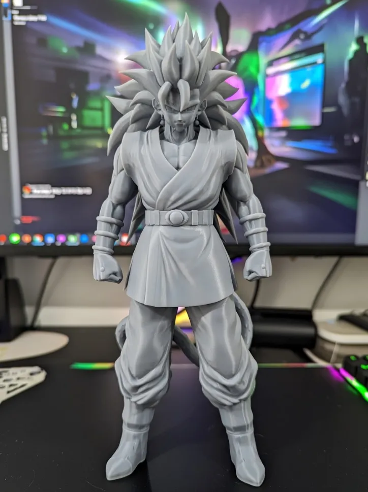 3Dプリント ベジットAF超サイヤ人9フルパワー ドラゴンボール3Dモデル