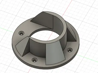 1 1/2" Dowel / Pipe Heavy Duty Wall Mount