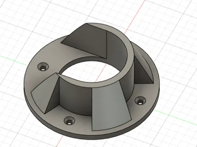 1 1/2" Dowel / Pipe Heavy Duty Wall Mount
