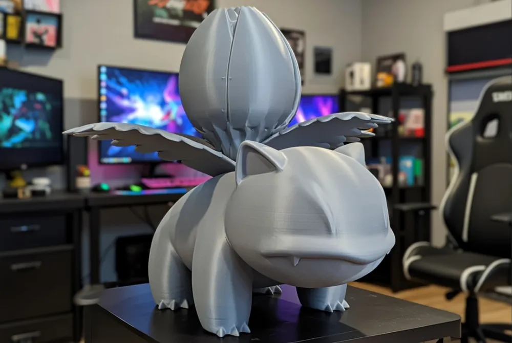 Life-Size Ivysaur Pokémon 3D Model - Free 3D Print Model - MakerWorld