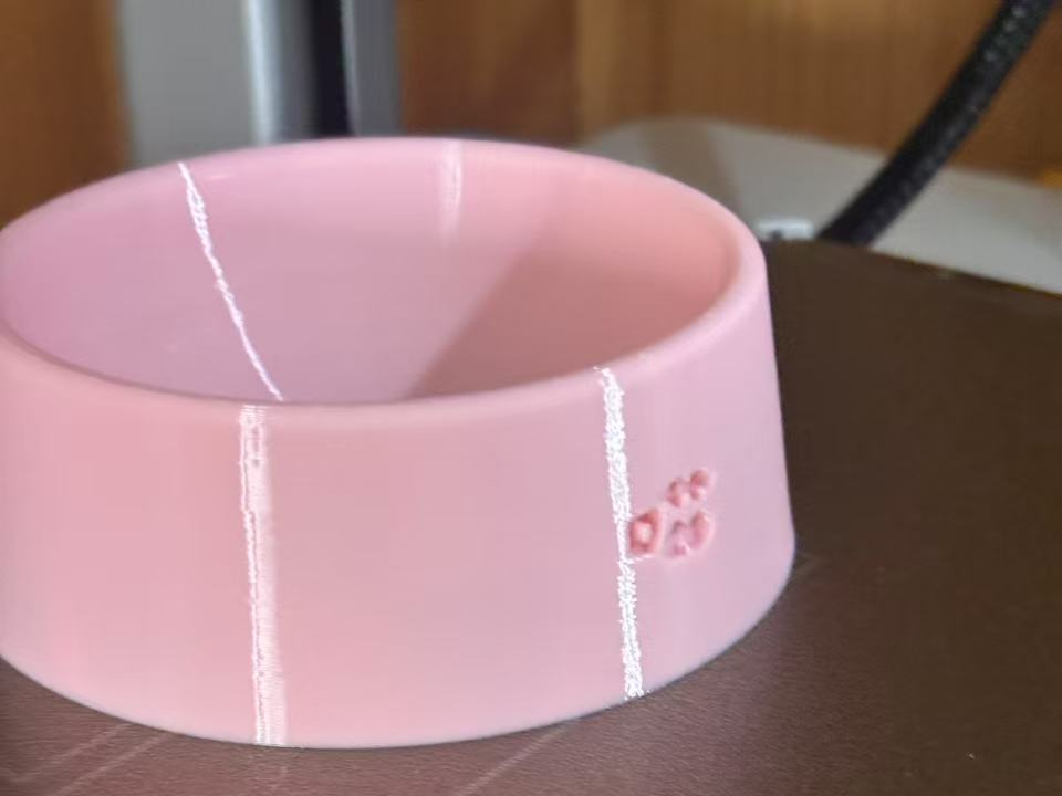 圆形可爱小猫碗！