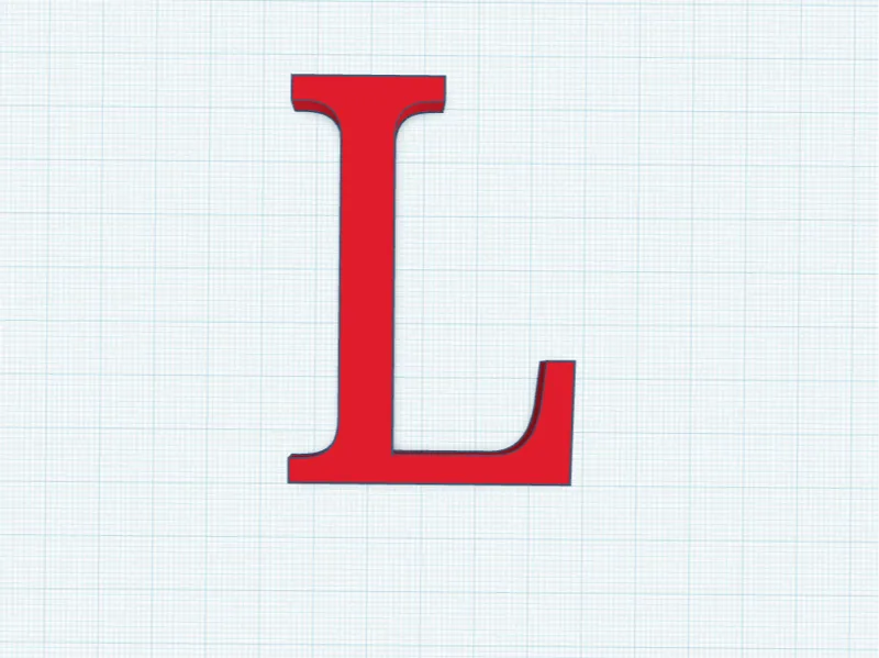 L sign