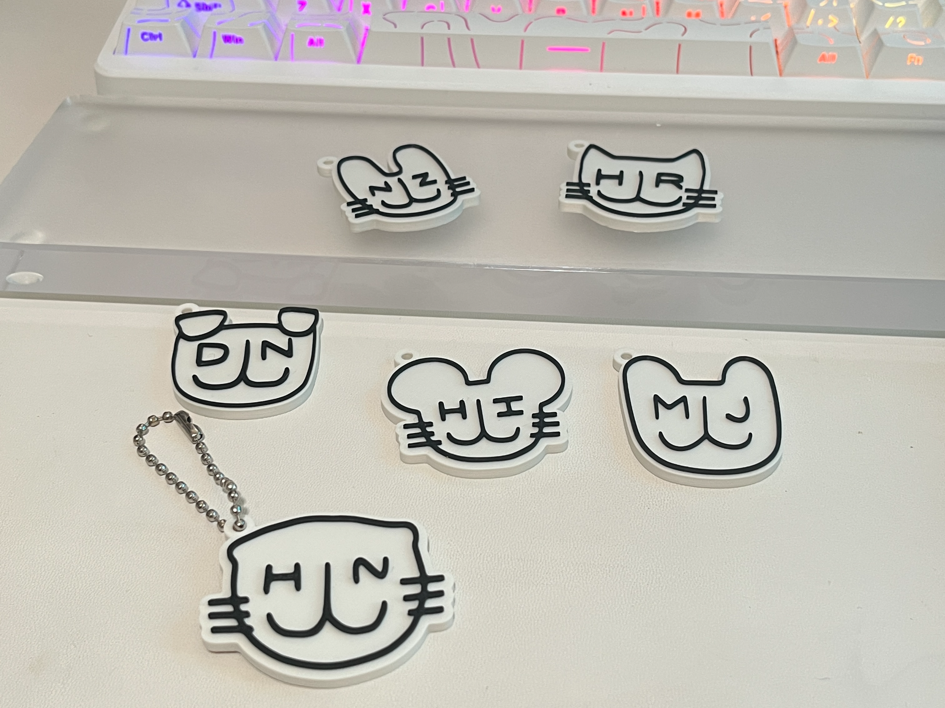 NJZ Cookie Keychain Pack - Free 3D Print Model - MakerWorld