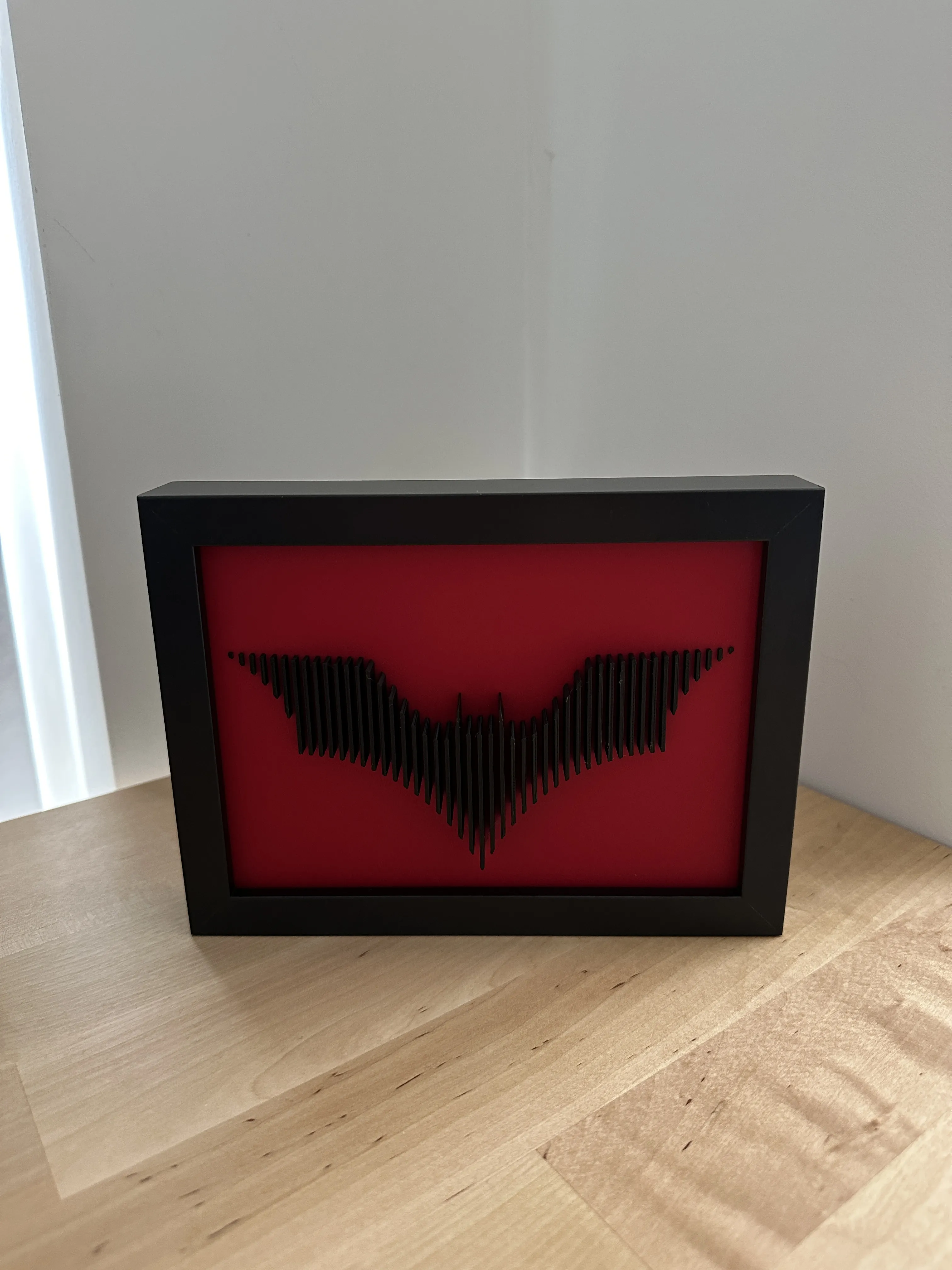 Square Frame Batman Batman logo layered - frame - Free 3D Print Model - MakerWorld