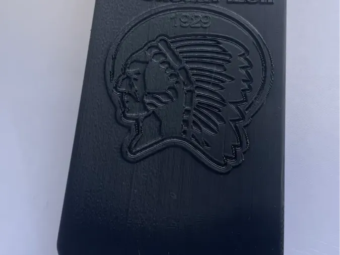 Kryt Motorola se znakem HC Škoda Plzeň Indiáni