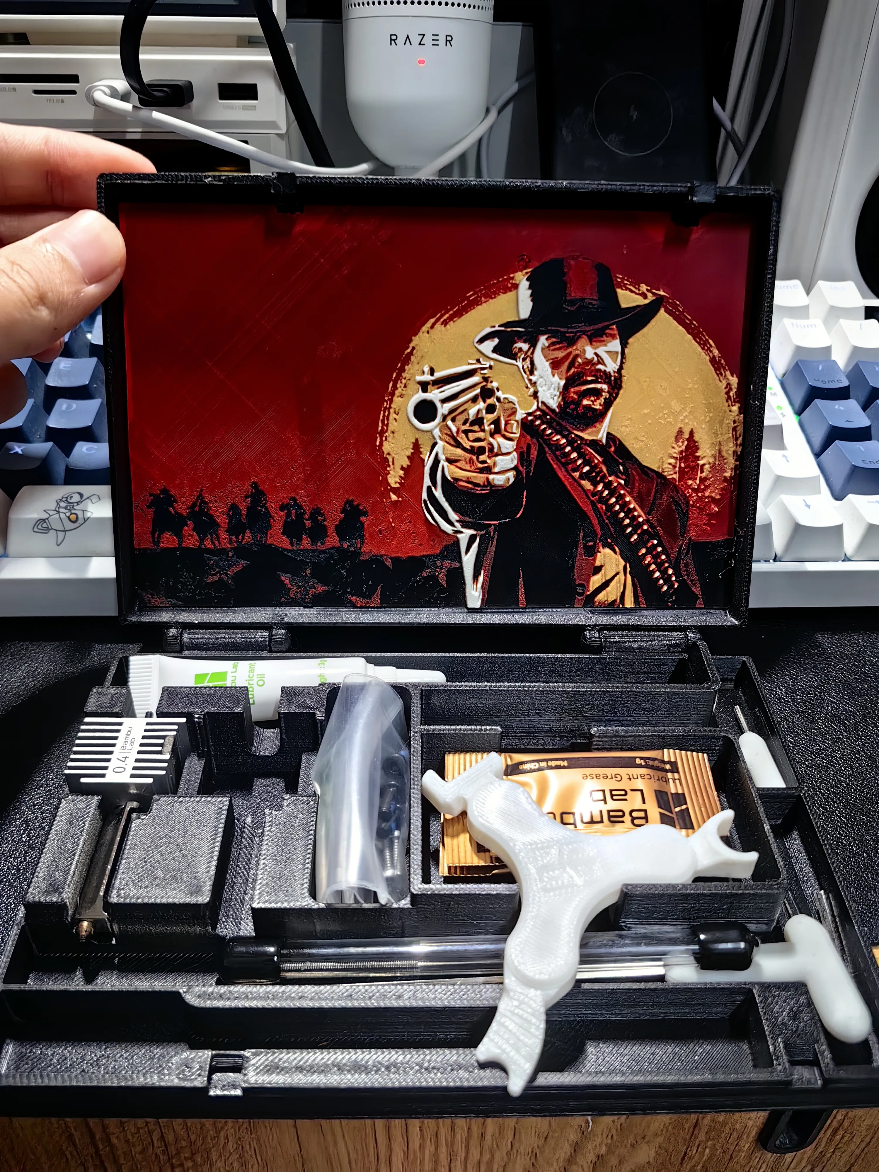 Rdr2 Making Process Red dead redemption2 3D打印浮雕图片 - Free 3D Print Model - MakerWorld