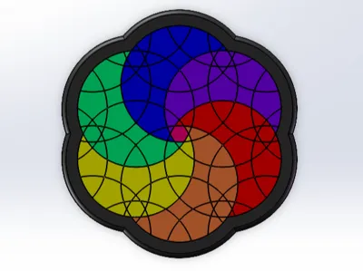 Planar Magic Cube - Six-Linked Ring