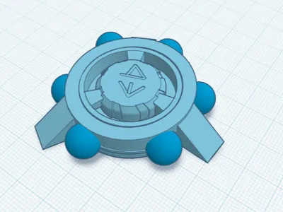 Custom Beyblade X Top.v3