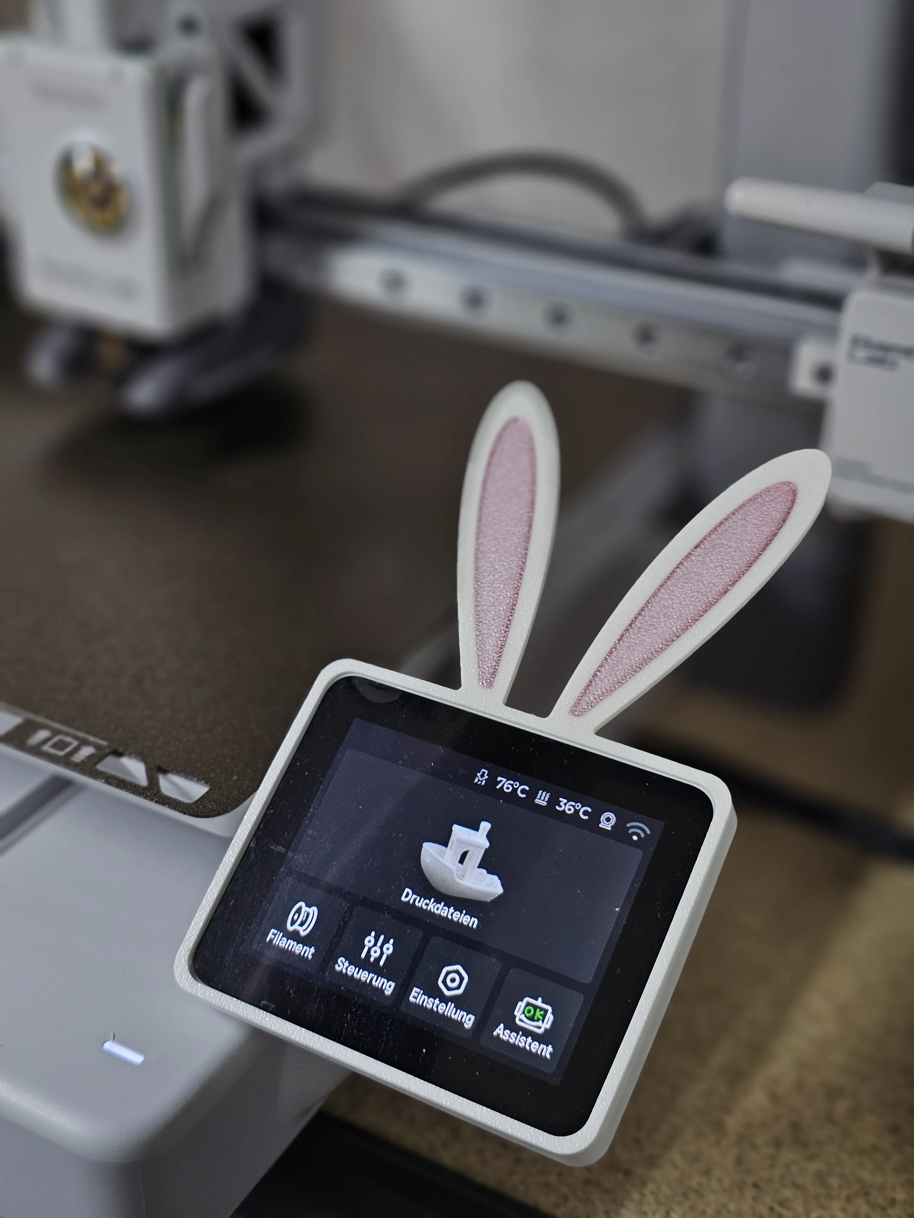 Bambu Bunny – Cute Display Frame for Bambu Lab A1 by LuckyBoy - MakerWorld