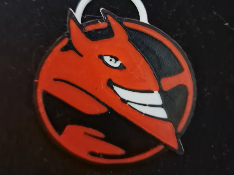 Hell Energy Drink Keychain