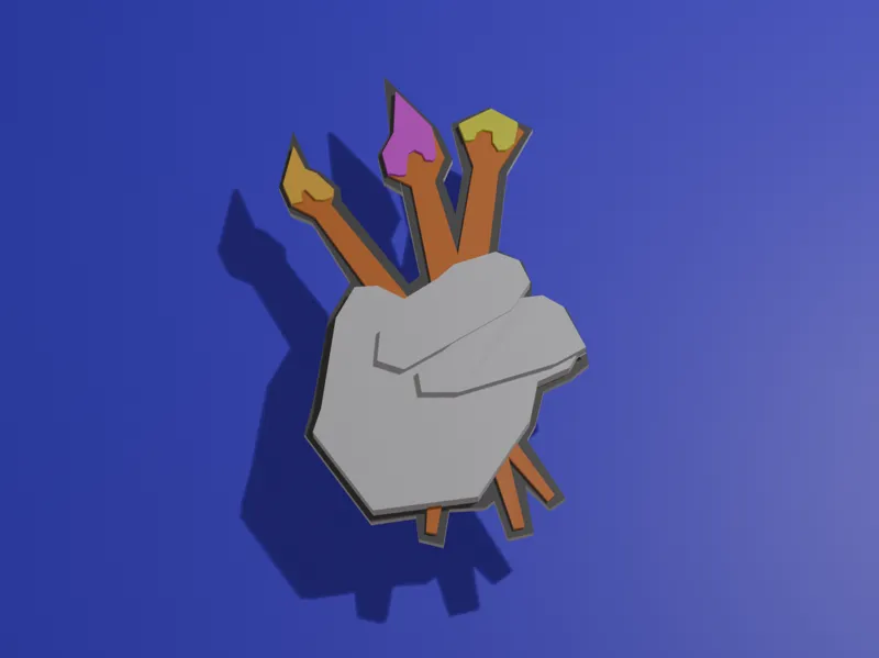 Gorilla Tag Illustrator Badge