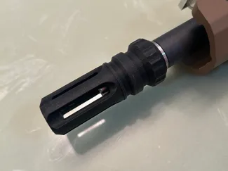 Airsoft Flash Hider - 14MM Negative (Lefty tighty)