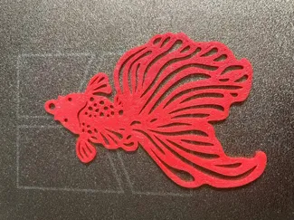 好运锦鲤耳饰