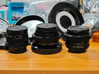 俄头三元帅 mir1b helios 44m7 jupiter9 跟焦齿