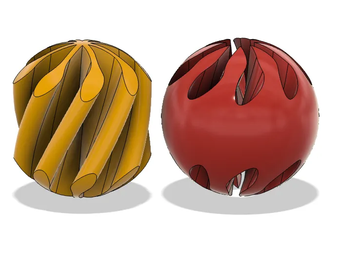 Impossible passthrough ball