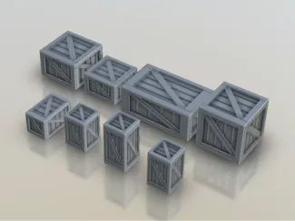 28mm Wargame Crates