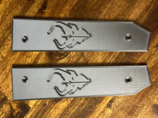 KORG MicroKORG Side Panels with Demon Hunter Logo