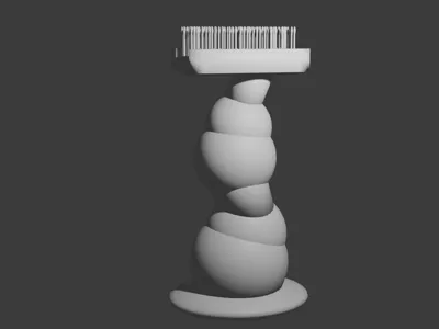 support hairbrush