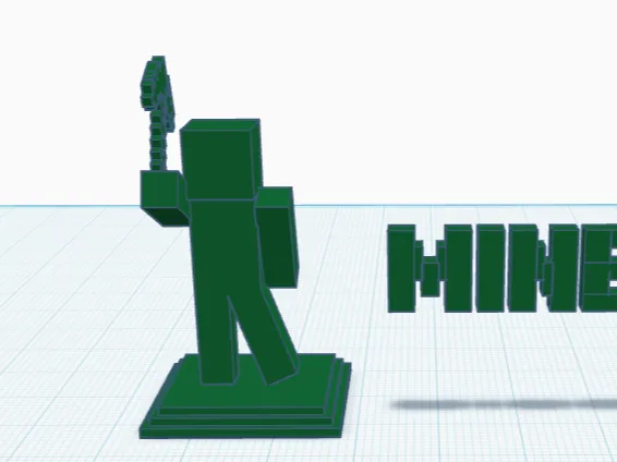 figurka z minecraft