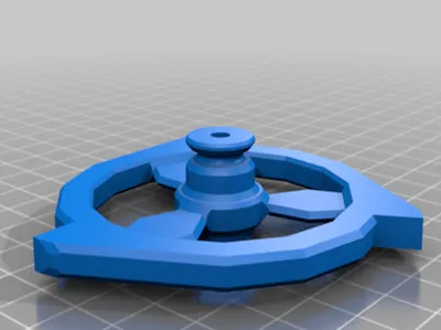 High energy angled discs for tombstone battle bot