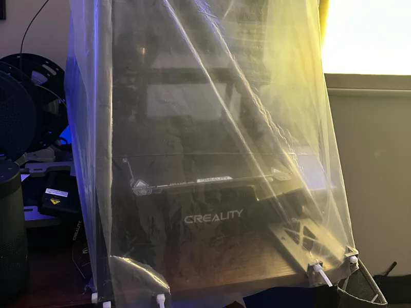 Ender 3 V3 KE/SE Draft Enclosure + Anti Shake 