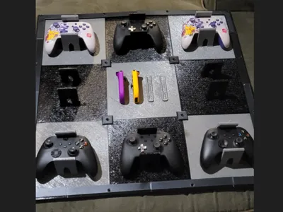 Modular Snap Fit Wall Controller Mount