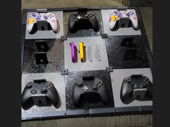 Modular Snap Fit Wall Controller Mount