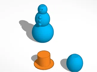Snowman With hat
