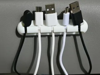 手机充电线收纳架