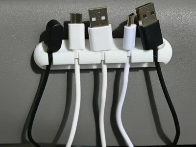 Phone charging cable organizer