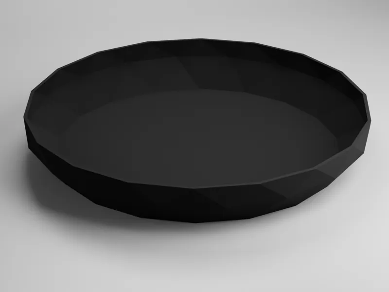 LowPoly/ Triangular Bowl