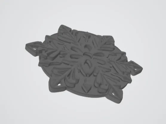 Snowflake Coaster