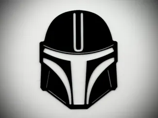 Mandalorian Wall Art
