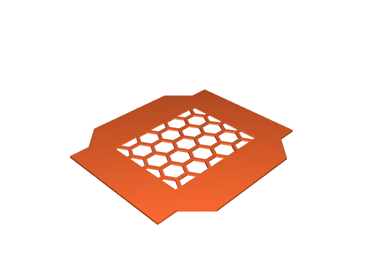 Simpel rack side panel