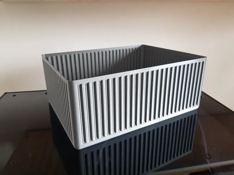Big corrugated square box